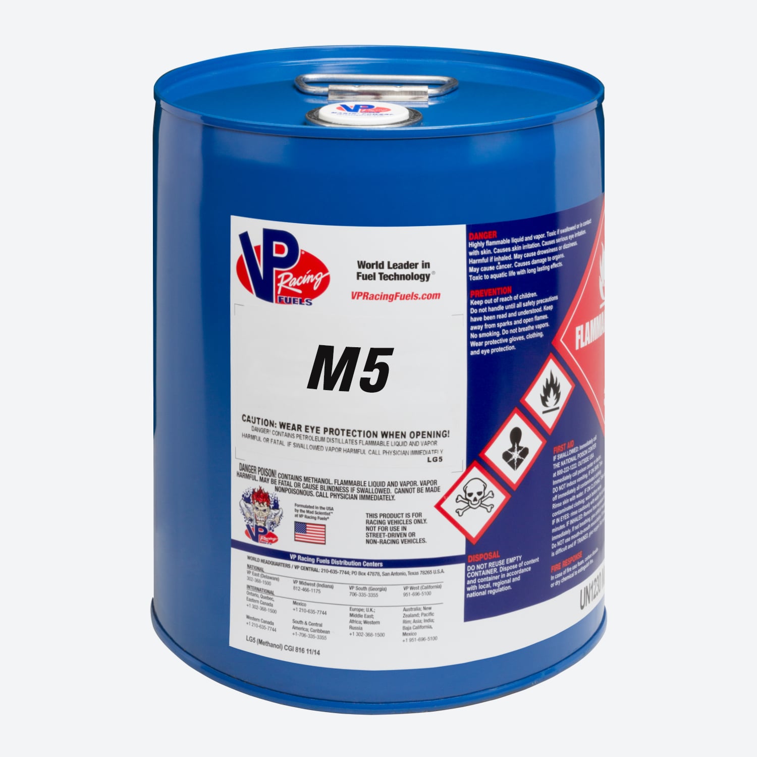 PAIL-VP M5 METHANOL RACE FUEL