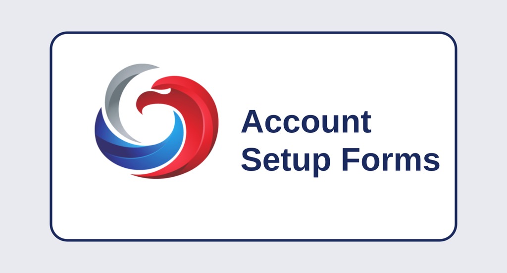 Account Setup Forms